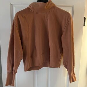 Abercrombie & Fitch Women's Brown Cowl Neck Sweater